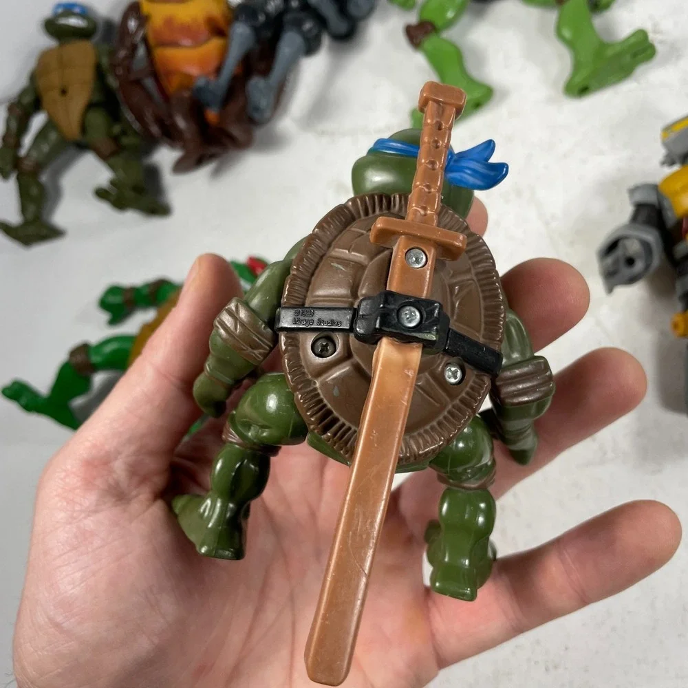 TMNT Ninja Turtles Action Figures Lot of 8 Cockroach Foot Soldier Metalhead
